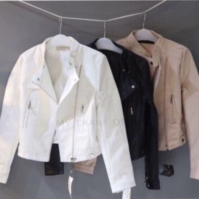 [ HÀNG CÓ SẴN] ÁO DA CỔ TÀU HÀNG QUẢNG CHÂU CAO CẤP