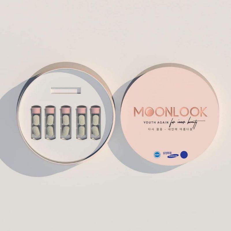 Moonlook-Ngọc Tình Yêu Moonlook Hàn Quốc, Hộp 10 Viên-Có Tách Lẻ