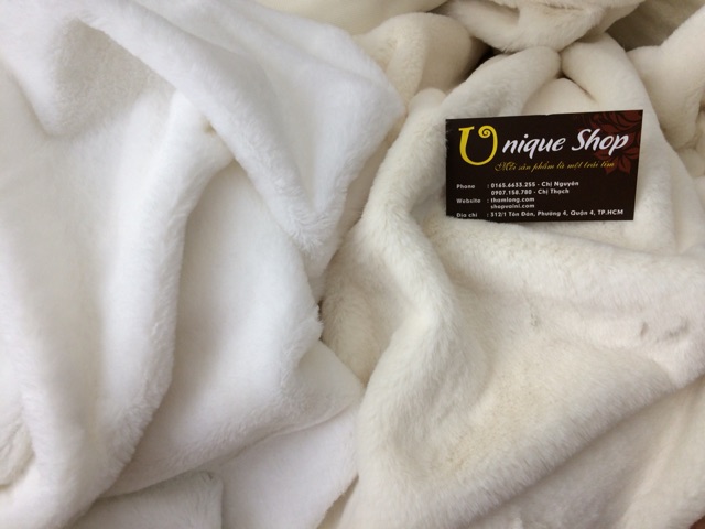 THẢM LÔNG TRẮNG CHỤP ẢNH - LÓT KỆ TỦ