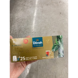 Trà dilmah ceylon gold, đào, dâu, bạc hà 20g - 20gói
