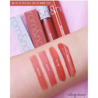 Set Son Lì Romand Best On #Mini Lip Kit