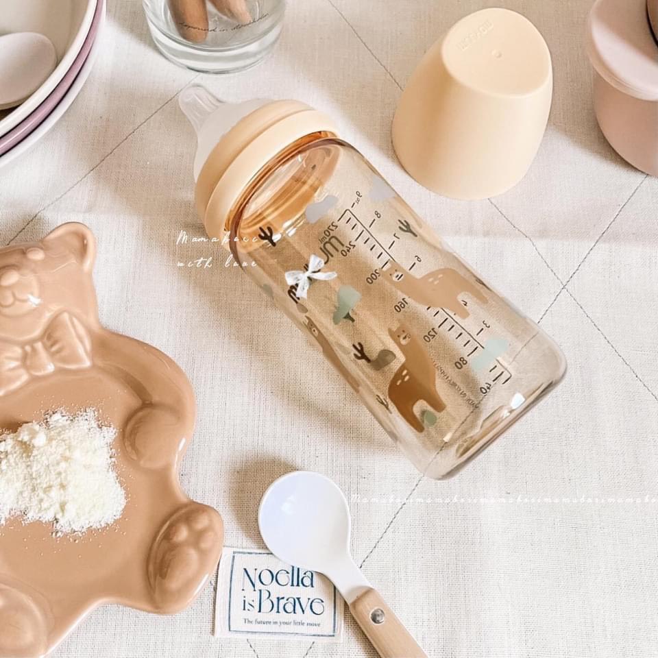 Bình sữa Moyuum PPSU cao cấp cho bé phiên bản Llama 170ml/270ml