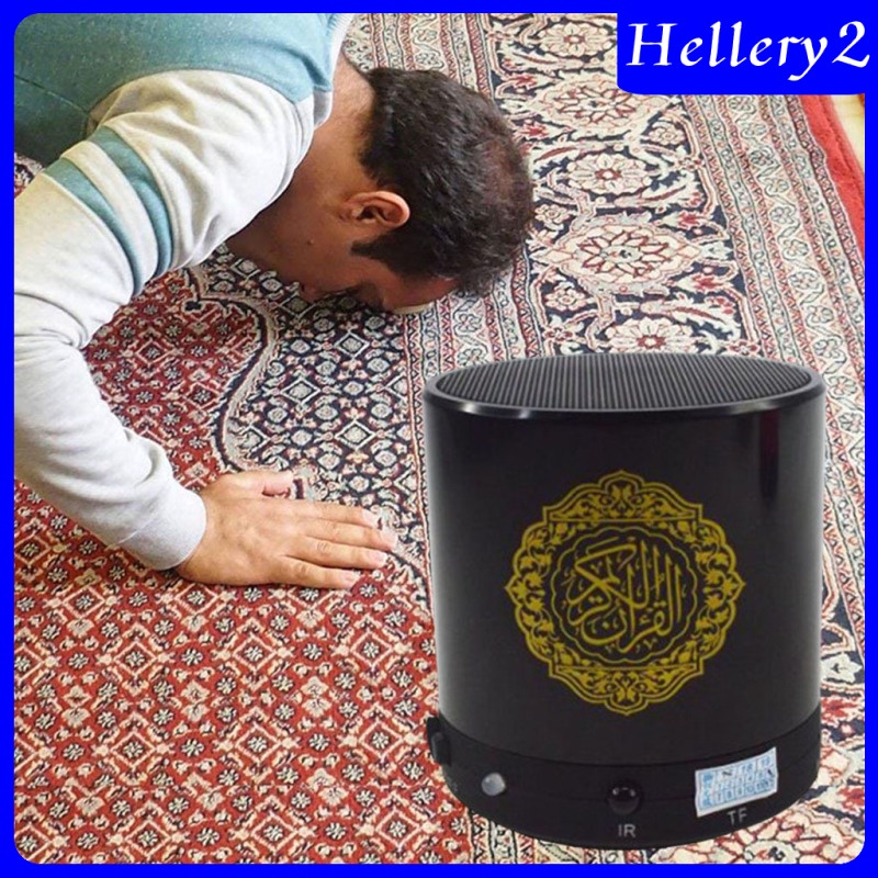 [HELLERY2]Quran Speaker MP3 Player 30 Translations Coran TF FM USB 400mah