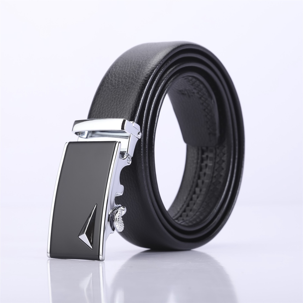 Dây Nịt Thắt Lưng Nam Da Bò DETU Apex Khóa Tự Động Cao Cấp L3137