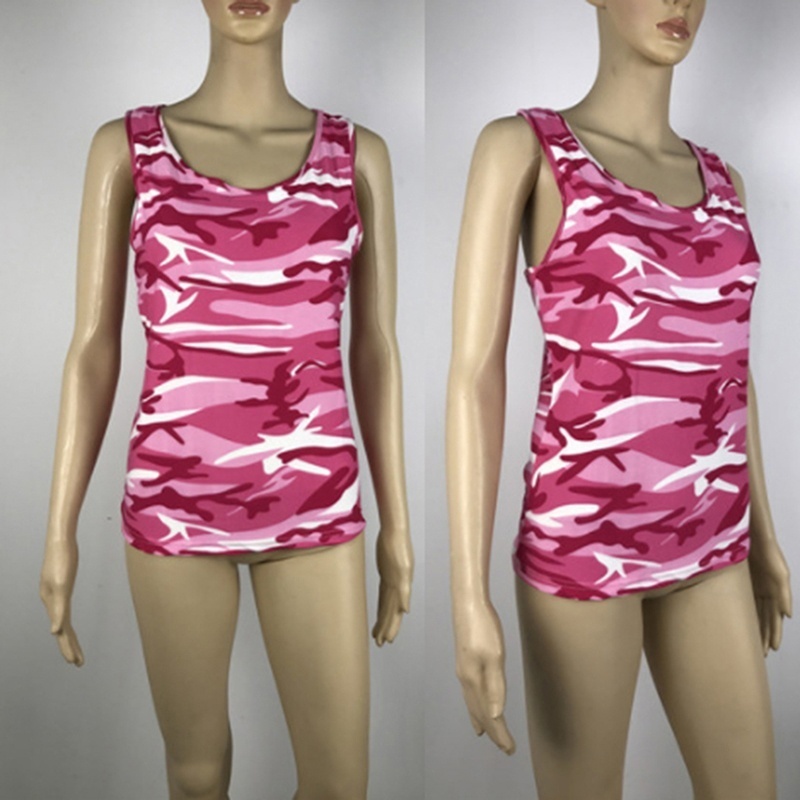 Áo tank top không tay Hoạ Tiết Lính Thiết Kế Hợp Thời Trang Cho Nữ | BigBuy360 - bigbuy360.vn