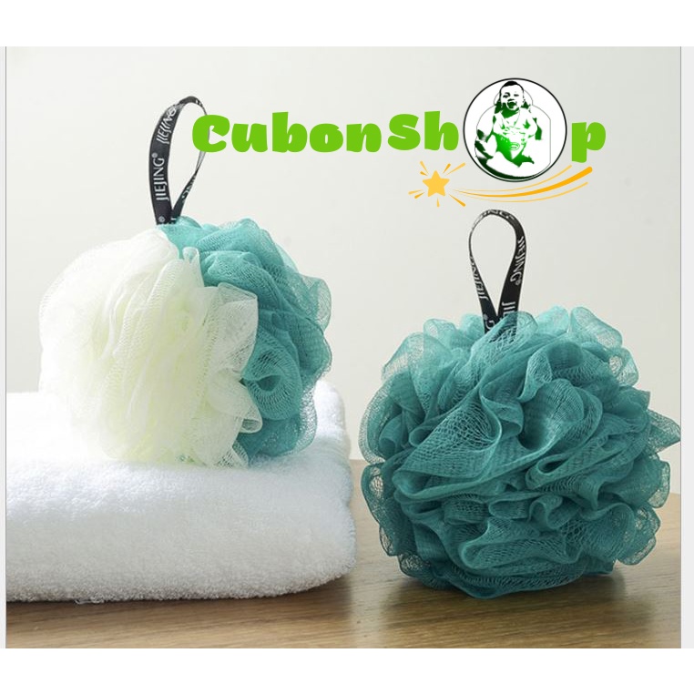 Bông tắm tròn cao cấp cho cả gia đình