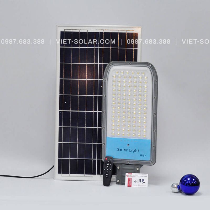 Đèn đường năng lượng mặt trời VS _C200,VS_C300 với 3 màu ánh sáng TRẮNG_VÀNG_TRẮNG+VÀNG