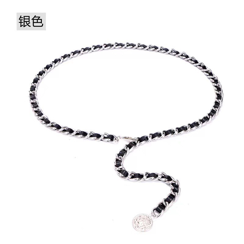 Đai váy xích phối da mix quần tây áo khoác blazer vest dạ cực xinh