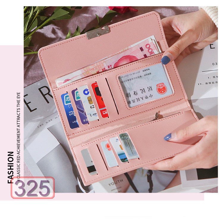 Ví Dài Nữ Forever Young Hot Trend 325 Khóa Cách Điệu Siêu Xinh