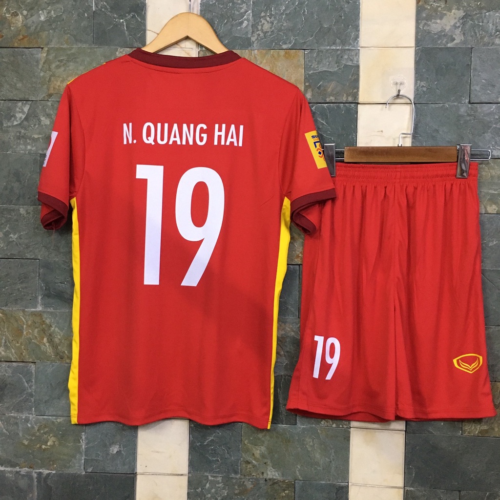 Bộ quần áo bóng đá Ngôi sao cầu thủ Việt Nam vòng loại WC2022