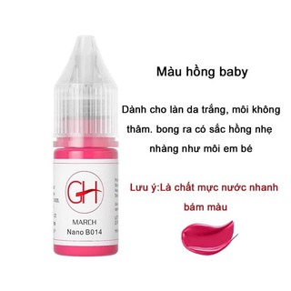 Mực môi GH mini 6ml