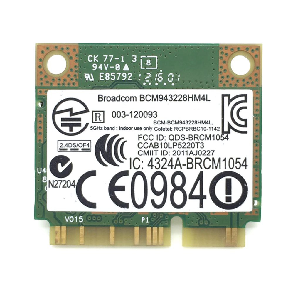Card Wifi 300mbps Bcm943228Hmb 4.0 802.11a / B / G / N | BigBuy360 - bigbuy360.vn