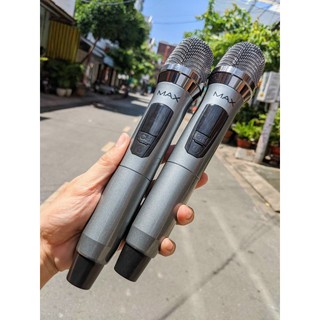 Micro đa năng không dây cao cấp kim loại, mic hút nhẹ ca hay