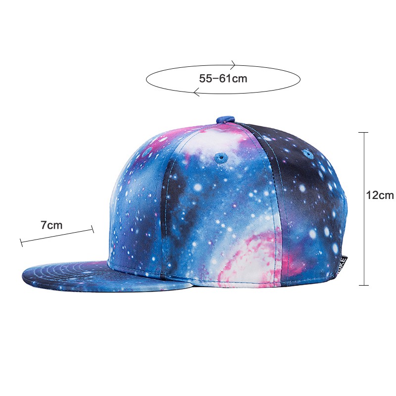 Mũ Snapback 💖Giá Rẻ💖 Thời Trang Họa Tiết 3D