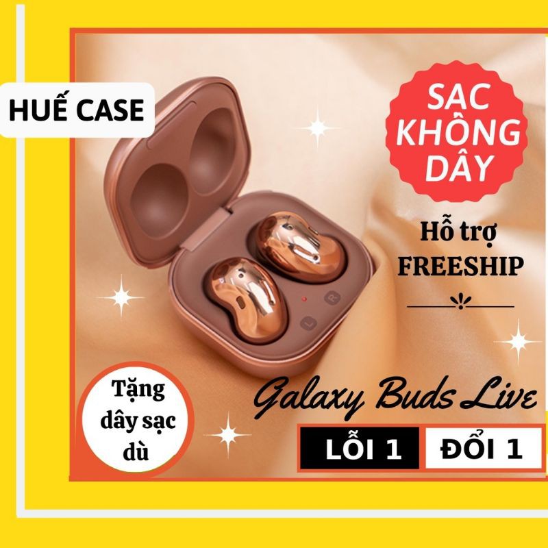 Tai nghe không dây Samsung buds live có chức năng sạc không dây