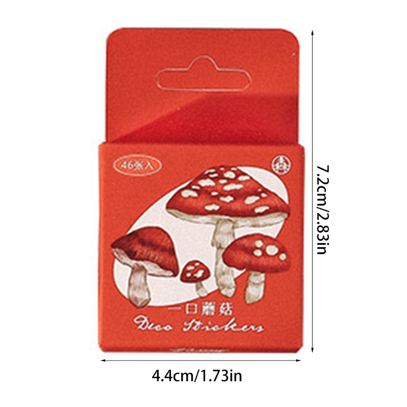 Hộp 46 Miếng Dán Trang Trí Thiệp/Sổ Tay/Sổ Tay Thủ Công