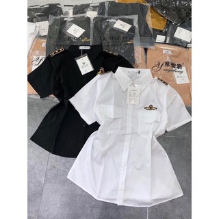 Áo sơmi nữ cơ trưởng( kèm ảnh thật ở cuối)