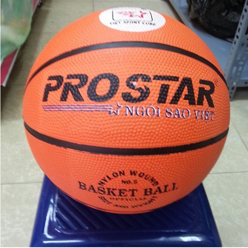 Quả bóng rổ cao su Prostar, Spalding chính hãng