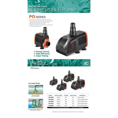 MÁY BƠM NƯỚC BỂ CÁ PERIHA PD-4200