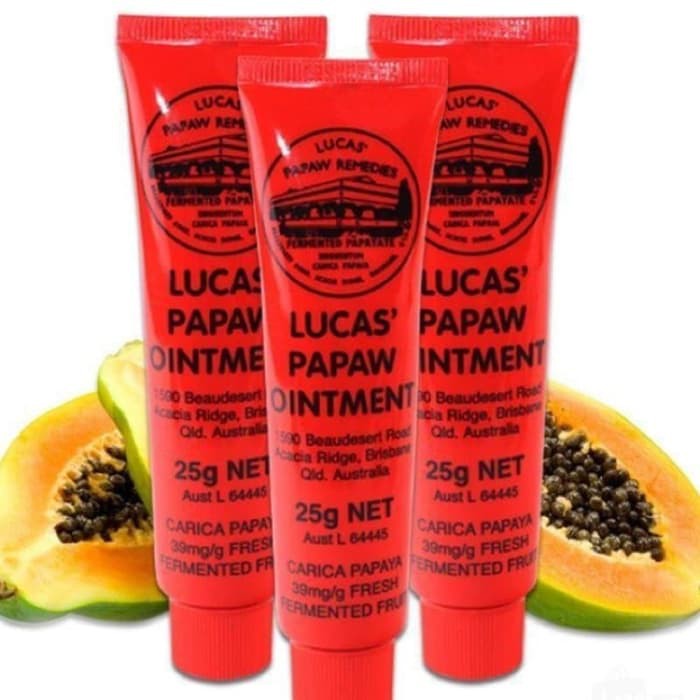 (hàng Mới Về) Son Dưỡng Môi Lucas Papaw 25g