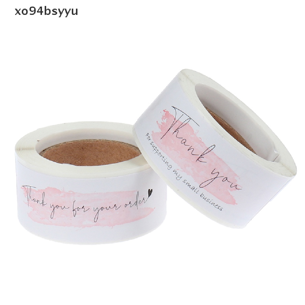 120 Nhãn Dán Trang Trí Chữ thank You For Your Order "