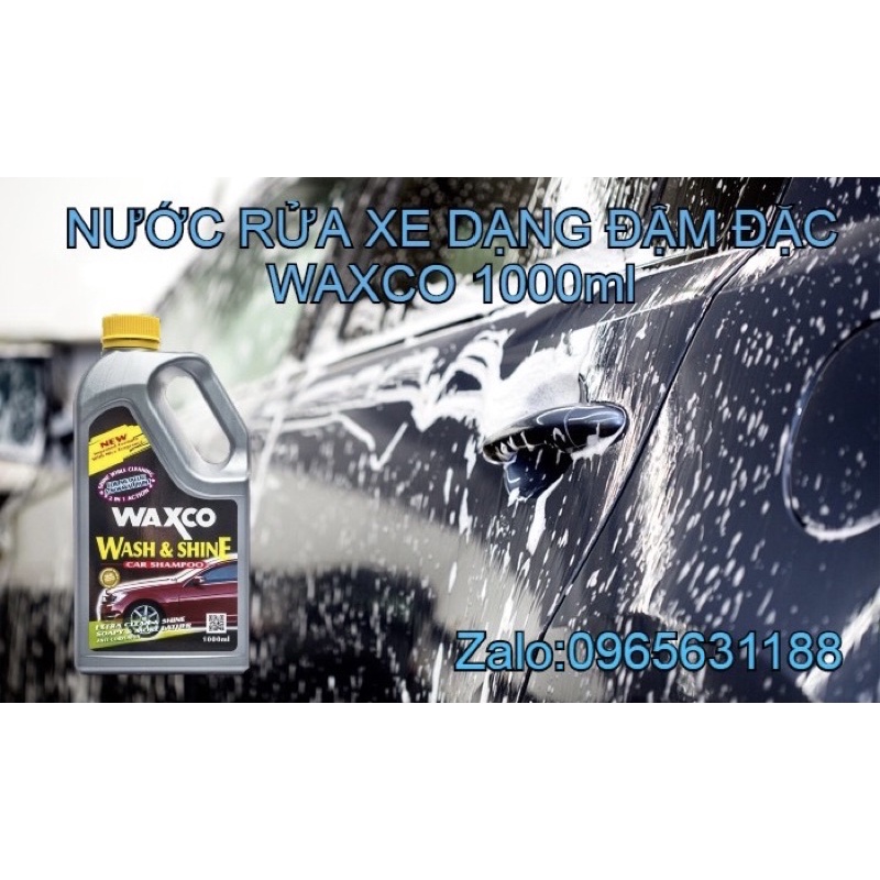 Nước rửa xe đậm đặc WAXCO 1000ml