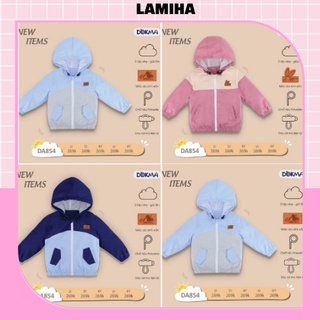 Áo khoác gió cho bé trai bé gái áo gió Dokma size 2-6 tuổi siêu sale DA854