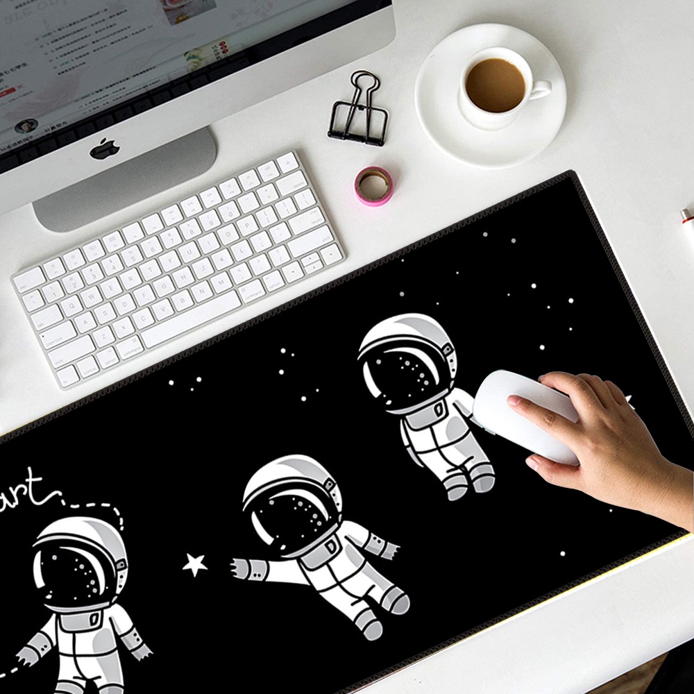 Miếng Lót Chuột Chống Trượt Hình Phi Hành Gia