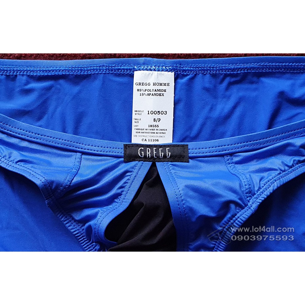 [CHÍNH HÃNG] Quần lót nam Gregg Homme Booster Brief Royal Blue