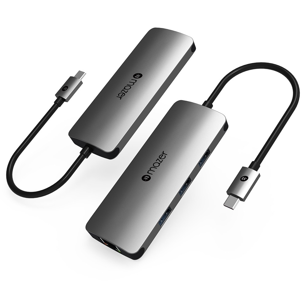 Cổng chuyển đổi Hub Mazer C to USB+LAN (4-in-1)