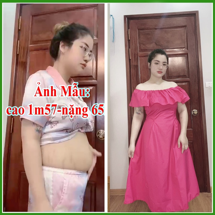 Bigsize 55-94kg Váy Bigsize Đầm Bigsize Sang Trọng Đẹp Dự Tiệc Công Sở Trẻ Trung Đi Biển