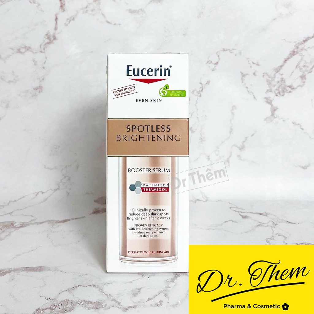 ✅[CHÍNH HÃNG] Tinh Chất Eucerin Spotless Brightening Booster Serum Giúp Giảm Thâm Nám & Dưỡng Sáng Da 30ml