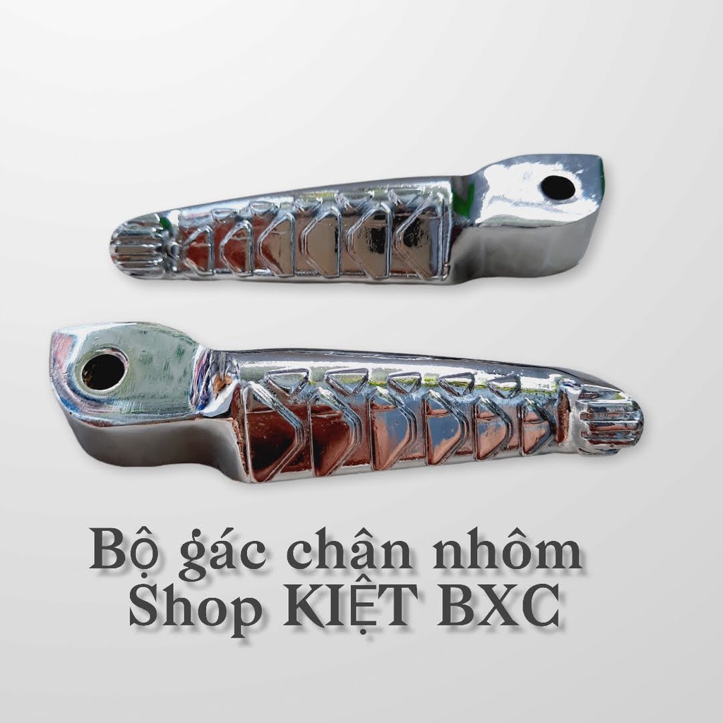 BỘ GÁC CHÂN XẾP (NHÔM) CHO XE MÁY