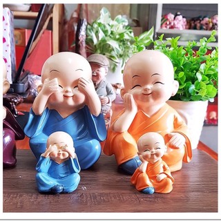 combo 2 bộ tứ không (size lớn 13cm size nhỏ 5cm)