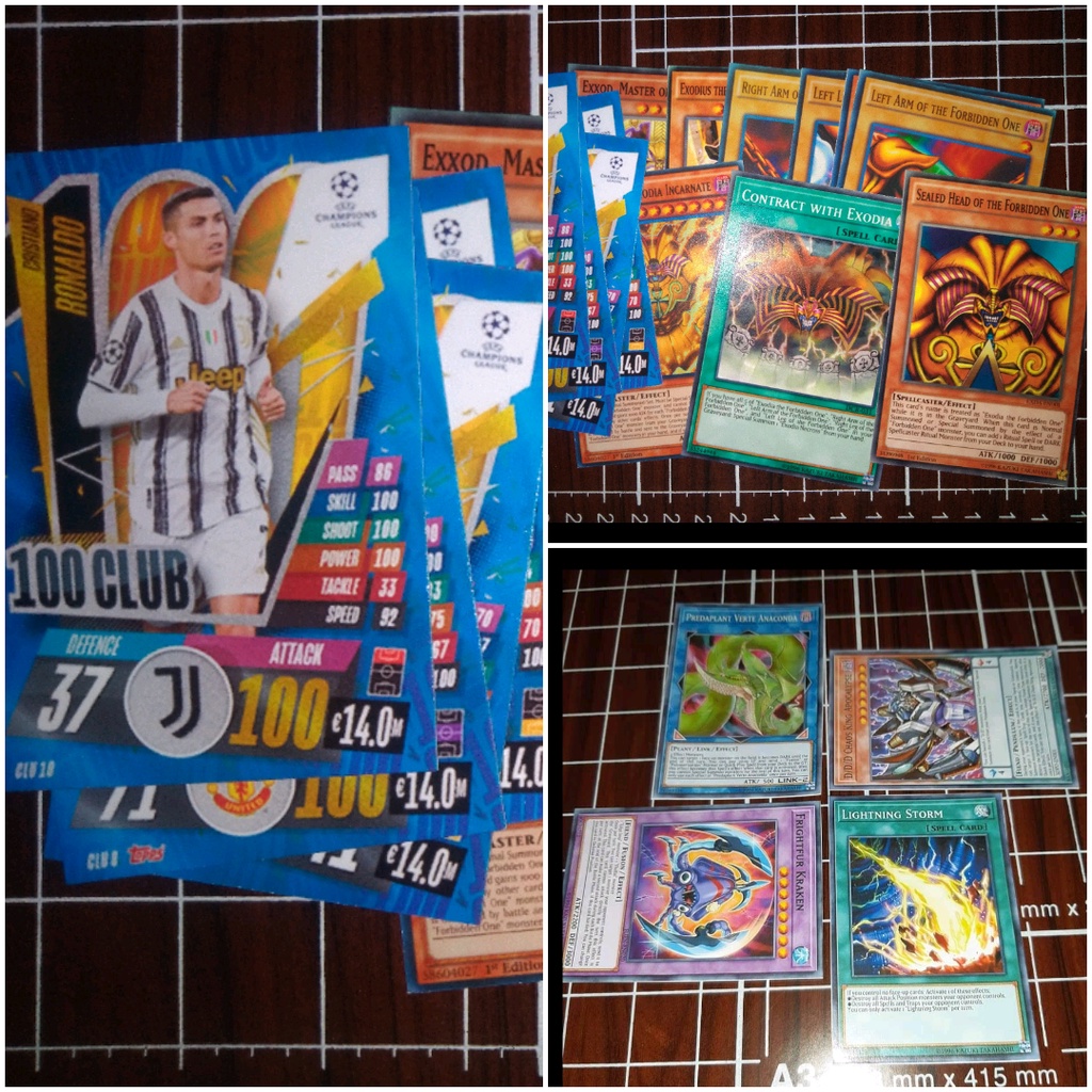 Thẻ cầu thủ bóng đá size Poca Match Attax huyền thoại ICON FO4 -Thẻ in custom ST STORE CARD
