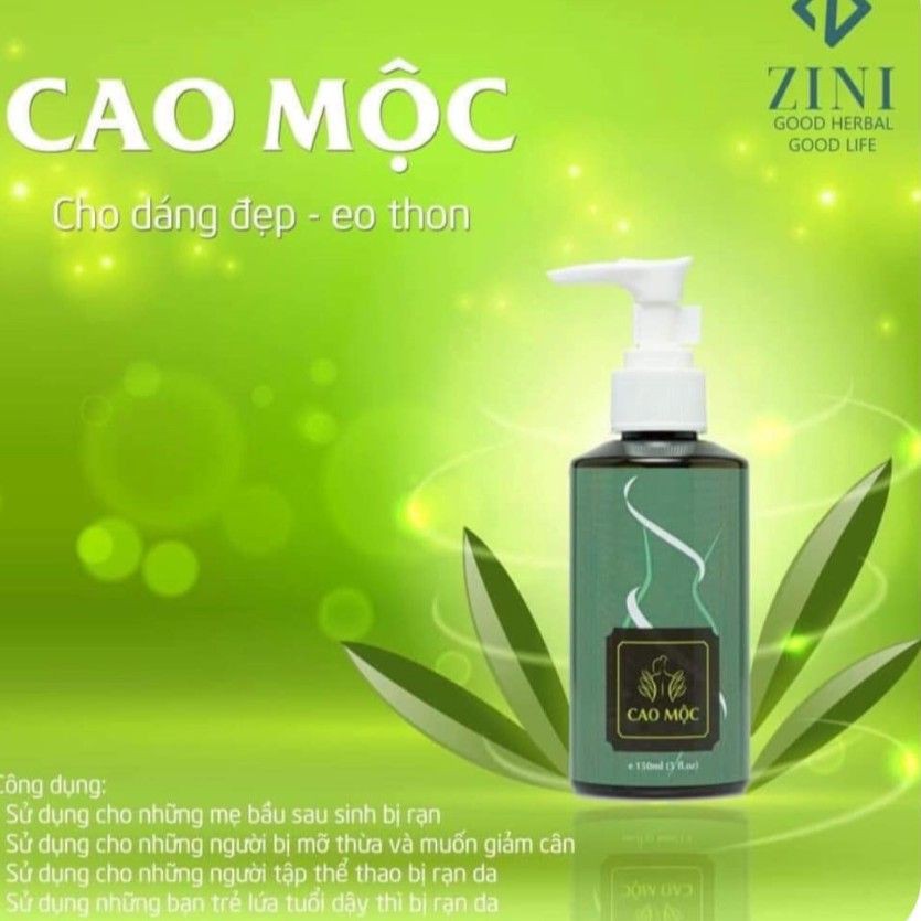 [hàng chính hãng] Cao mộc zn( cao lá rừng mẩu mới) tặng kèm thước dây- chính hảng cty 100%