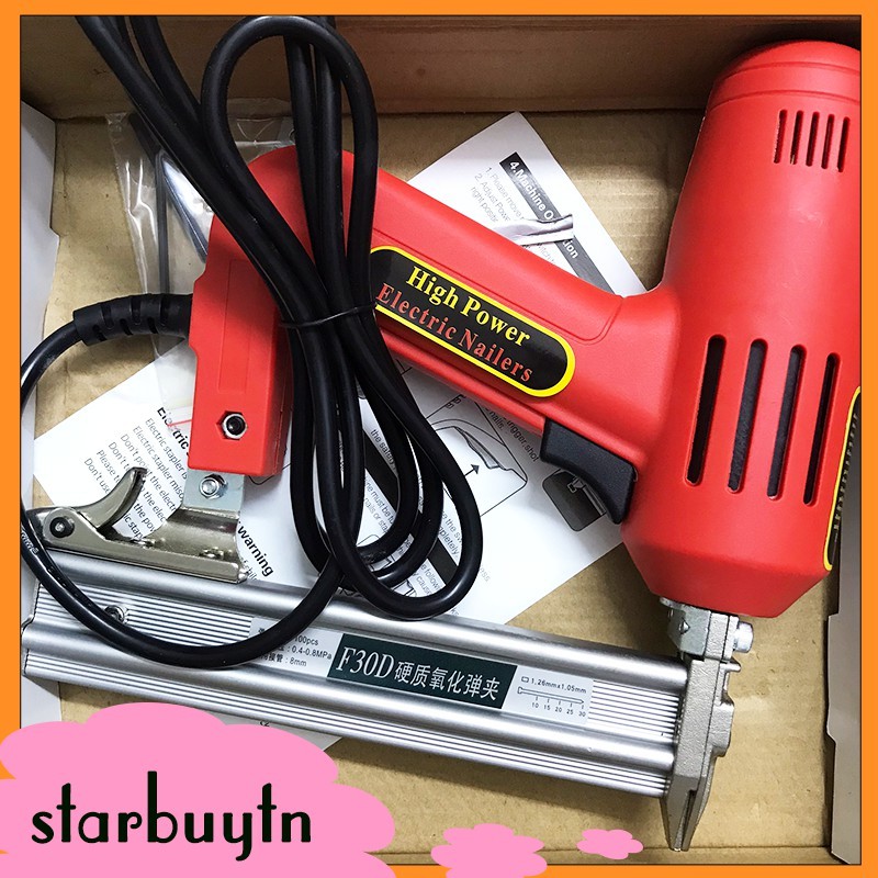 Súng bắn đinh bê tông cho tường vữa tường thạch cao sử dụng điện và đinh bê tông