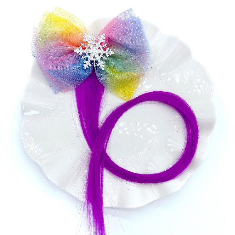 Kẹp Tóc Nơ Màu Sắc Rực Rỡ Dành Cho Bé Gái