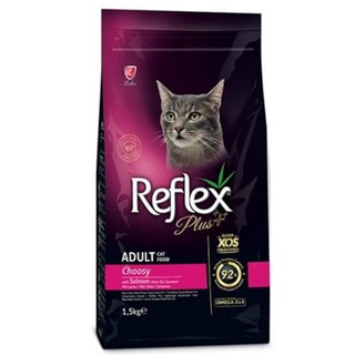 [ DÀNH CHO MÈO KÉN ĂN] Hạt Reflex Plus Choosy vị Cá hồi 1.5kg
