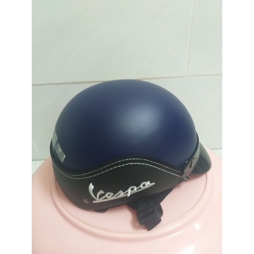 Nón bảo hiểm Vespa - Mũ bảo hiểm giá rẻ - 1 đổi 1 hoàn tiền nếu không tốt