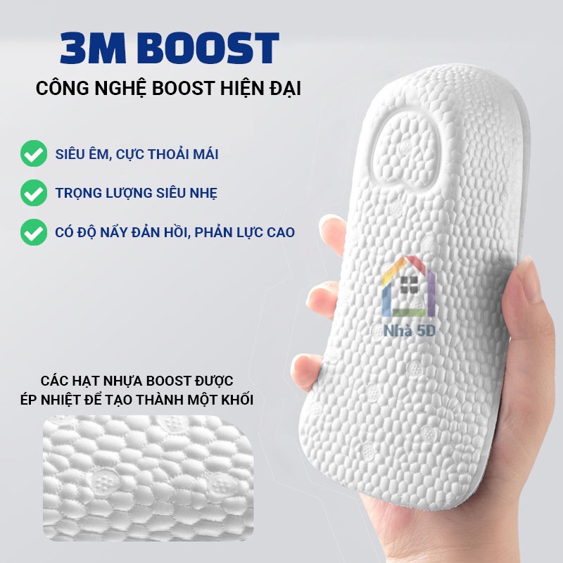Lót giày tăng chiều cao 3M BOOTS tăng 3,5 cm - Nha5D