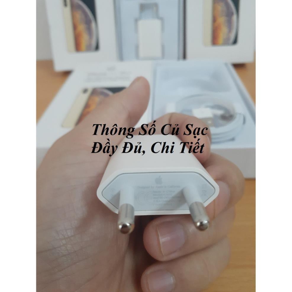 [Chính Hãng] Bộ Sạc Iphone XsMax 💝Bảo Hành 12 Tháng💝 Cho Iphone 6/7/8/6plus/7plus/8plus/X/XR/XsMax