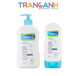 Sữa tắm và gội Cetaphil Baby Gentle Wash & Shampoo