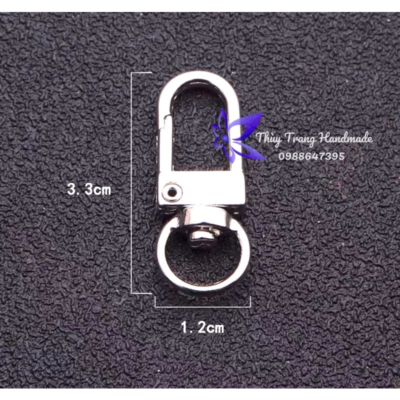 1 cái KHOÁ TREO làm móc treo balô, móc treo chìa khoá
