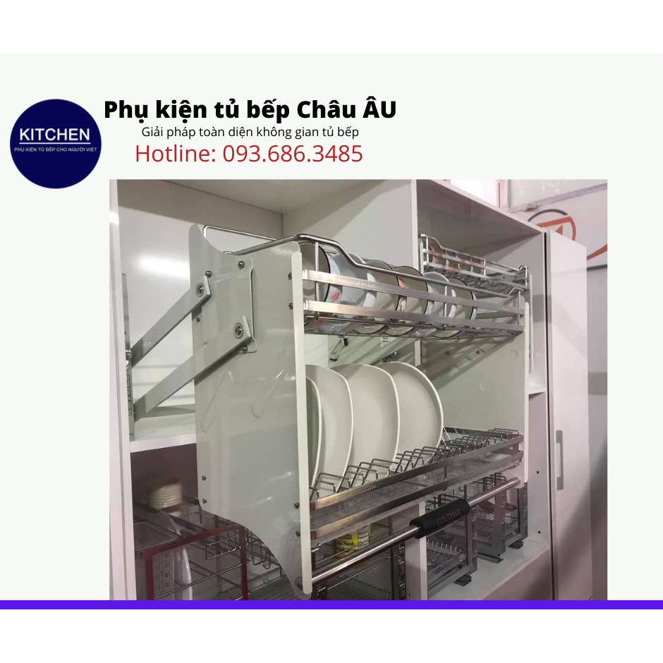 Giá Bát Nâng Hạ Cao Cấp Inox 304 Kitchen World | BigBuy360 - bigbuy360.vn