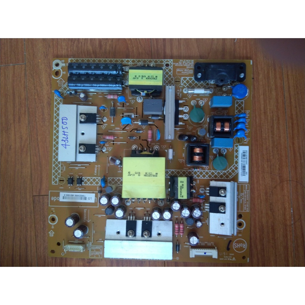 Bo nguồn tivi LG hàng tháo máy chính hãng model 43LH 500