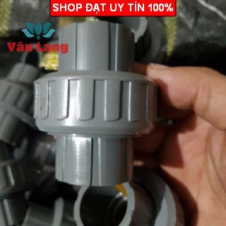 Khớp nối sống_Rắc co phi 21, 27, 34 nhựa PVC Bình minh