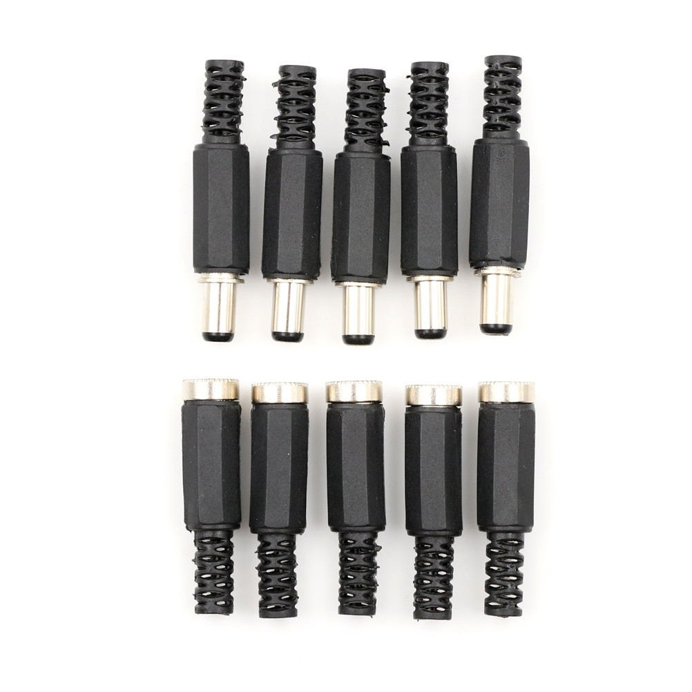 Set 10 Đầu Nối Nguồn Dc 5.5x2.1mm