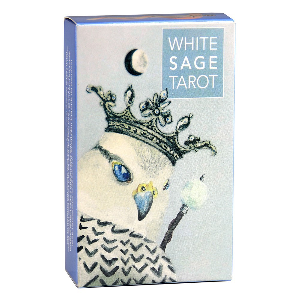 Bài Tarot White Sage Tarot 78 Lá Bài Tặng Hướng Dẫn Tiếng Anh Và Đá Thanh Tẩy