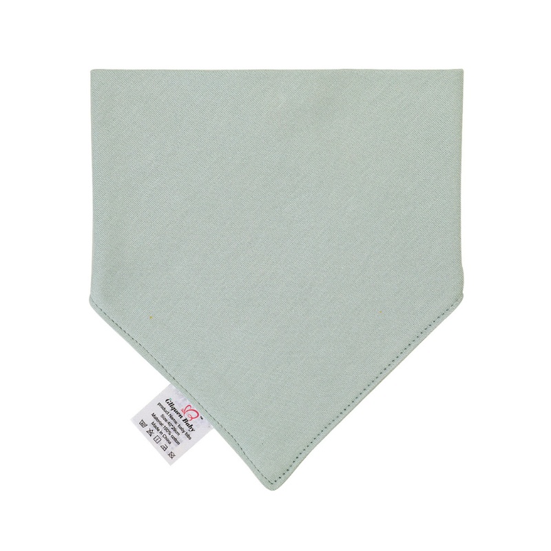 Khăn Yếm Vải Cotton Mềm Hình Tam Giác Dành Cho Bé Sơ Sinh